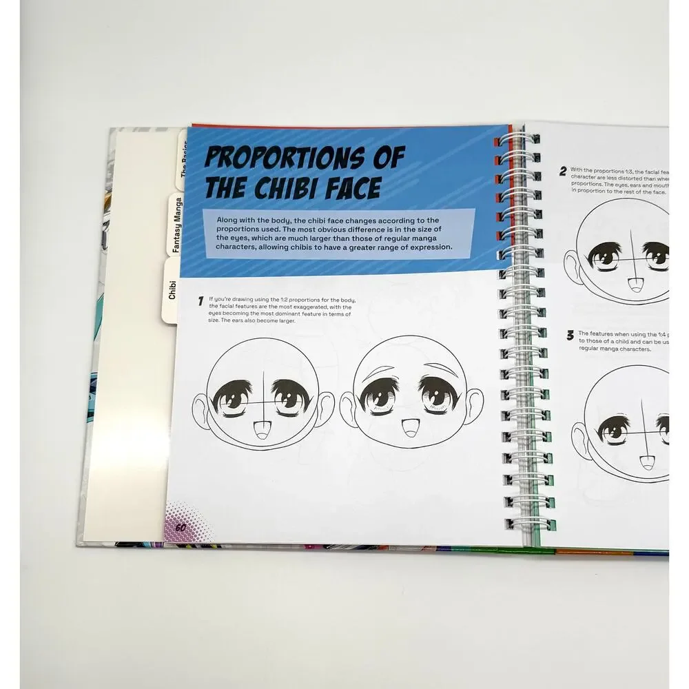 Unbinders Draw Manga Learn to Draw Hardcover Hinkler Art Book 65 Lessons New